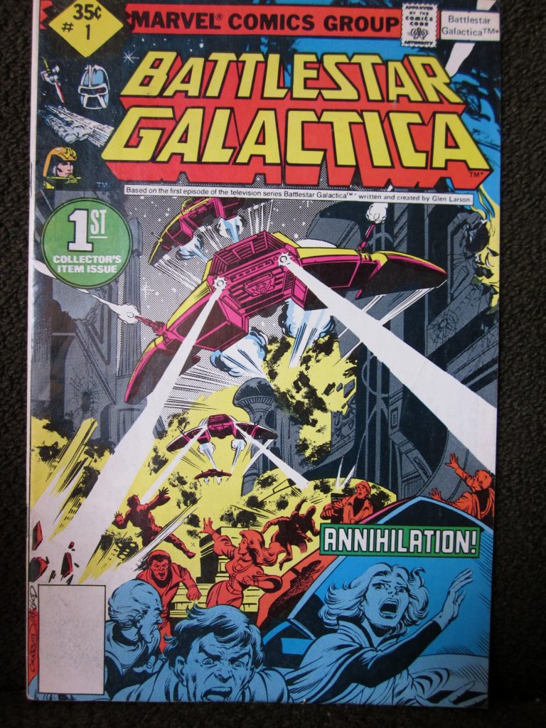 Battlestar Galactica #1 (1979) - Marvel Comics Battlestar Comic 1 768x1024